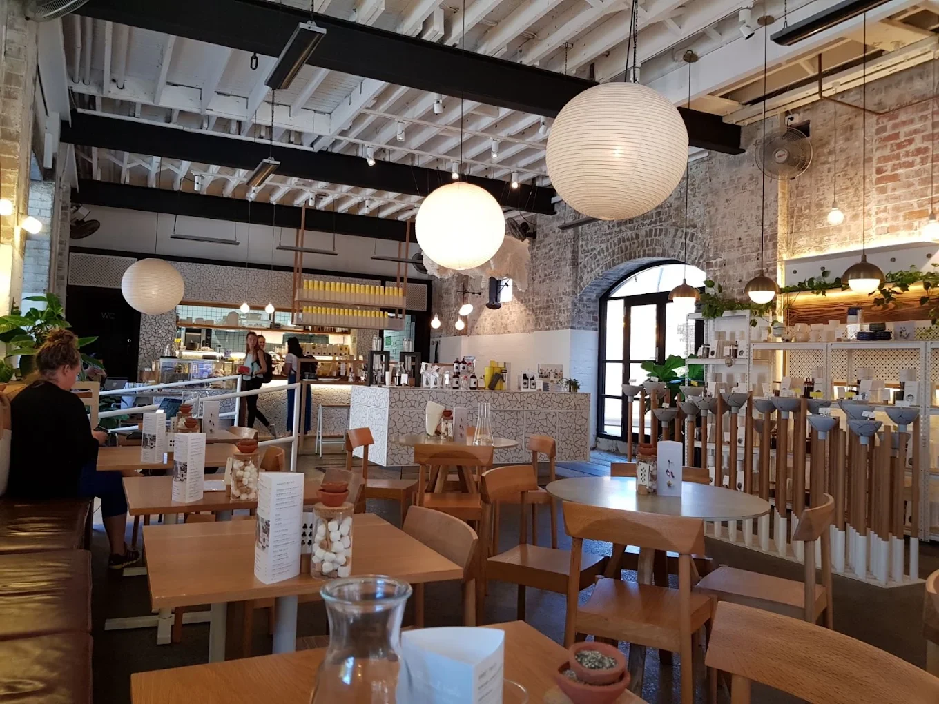 The Rabbit Hole — café feature lighting